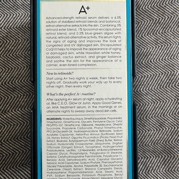 Sunday Riley Skincare Box with Black and White Design - Picture 3 of 4